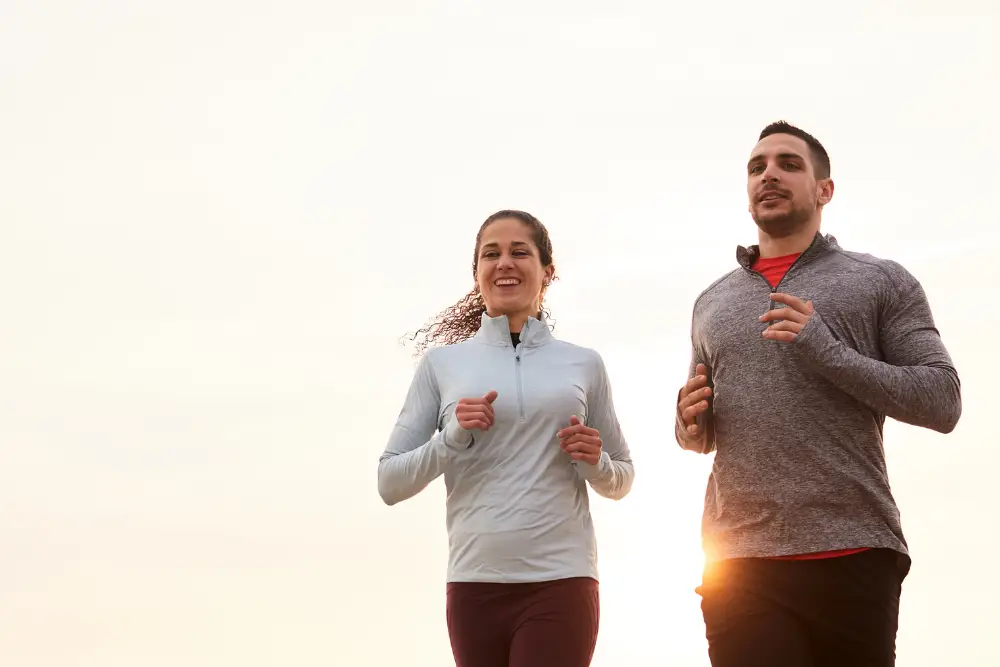 Running couple